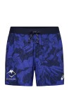Asics Fujitrail All Over Print 5In Short Blue XL