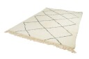 Kelim teppe Marokkansk Beni Ourain 205 x 305 cm Størrelse: 205 x 305 cm