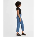 Levis Jeans Ribcage Straight Ankle Blå Female W29-L27