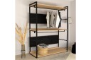 Andifli Garderobe 160x170 cm - Brun