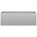 vidaXL Plantekasse 120x40x40 cm galvanisert stål