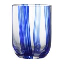 Normann Copenhagen Stripe glass 39 cl Blue Stripes