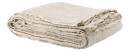Scandi Living Breeze sengeteppe 160 x 260 cm Beige