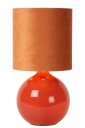 Esterad bordlampe Oransje