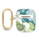 Guess Flower Strap Collection Beskyttelsesveske For Airpods, Grønn