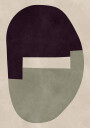 Modern organic art 9 Poster Plakat / 21x30cm