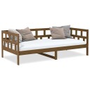 vidaXL Dagseng honningbrun heltre furu 80x200 cm