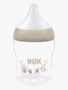 NUK Perfect Match Tåteflaske 150 ml Anti-kolikk Beige Monkey