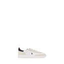 Polo Ralph Lauren Bedford Leather-Suede Sneaker - White - 38.5