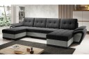 Listowel 4 sits Hörnbäddsoffa Dark grey/Light grey  