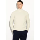 Paolo Pecora Herre Strikkevarer Beige S,