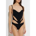 Dsquared2 Dame Svømmetøy Svart XL,
