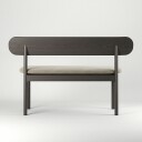 Decotique Elephant Benk Smoked Oak / Beige Velvet