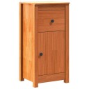  Serviesskap med skuff Vokset Brun 39 x 34,5 x 80 cm Massiv furu