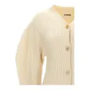 Jil Sander Dame Strikkevarer Hvit L,