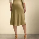 Brooks Brothers Dame Skjørt Gul M,