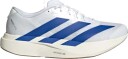 Adidas Men's Adizero Evo SL Cloud White / Royal Blue / Pure Ruby 47 1/3