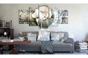 Bilde The Secret Of Calla Lily Grey 100x50 Artgeist sp. z o. o.