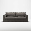 Decotique Le grand Air Nou 3 Seter Sofa Lin Smokey Granite