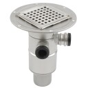 Blücher sluk 75 mm t/Betong og flis, m/anborring t/Smøremembran