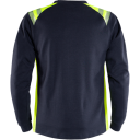 Fristads T-Shirt Flam Dam 7358 Tfl Marinblå/varsel Gul 2xl