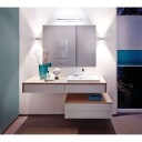 Paulmann - Kuma LED Vegglampe 9W IP44 Krom/Hvit - Lampemesteren