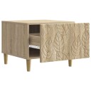  Kaffebord Sonoma eik 50 x 49 x 40 cm Konstruert tre