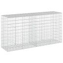 vidaXL Gabion med 3,5 mm tråd og 5x10 cm mesh 200x50x100 cm
