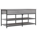  Skobenk grå sonoma 100x42,5x50 cm konstruert tre 8721012340879