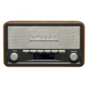 Denver DAB-18 Klokkeradio med Bluetooth og Stereo Brun