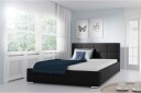 Sirdal Sengeramme 180x200 cm   Svart