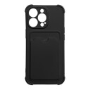 Card Armor Series iPhone 13 Mini Silikondeksel Svart