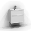 Svedbergs Poem Ramme Servantskap Slimd35 med 2 Skuffer Sand / 60cm Push Open SV-3356422-P
