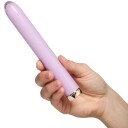 baseks Rechargeable Smooth Glass Vibrator - Lyselilla