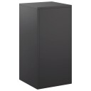 vidaXL Planteholder Svart 30 x 30 x 60 cm Stål