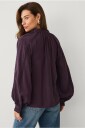 Ellos Collection   Bluse med blondedetaljer   Lilla