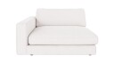 Rowico Home Duncan 1,5 seters sjeselong V Hvit Bobby 1 129 x 150 x 78 cm Hvit