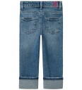 Name It Medium Blue Denim Nmfrose Straight Fold Jeans 4224-Az Noos 110