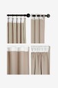 Hasta   Gardin Svala recycle 268x280 cm   Beige