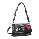 Desigual Dame Vesker Svart ONE SIZE,