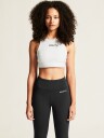 Hvit treningstopp fra Craft   Rush 2.0 Crop Top (S)