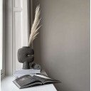 Tribal Vase Medio Dark Grey