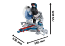 Bosch Kapp-/Gjæringssag GCM 18V-305 GDC SOLO
