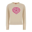 Kenzo, Dame, Strikkevarer, Beige, M,