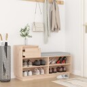  Skohylle 110x34x61 cm heltre furu