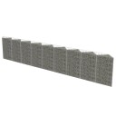  Gabion galvanisert stål 630x30x100 cm