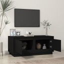 vidaXL Salongbord svart 102x50x44 cm konstruert tre