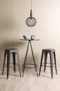 Venture Home   Spisegruppe Bistro med 2 stk stoler Tempe   Svart