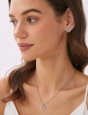 By Jolima Valentina Necklace - Silver - ONE SIZE 42 cm