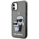Karl Lagerfeld Hardcase til iPhone 11/XR 6.1" med Glitter - Svart